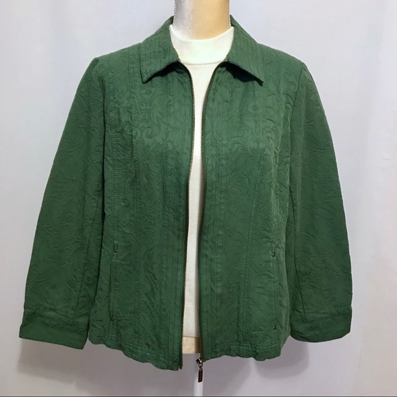 ❌SOLD❌ Coldwater Creek Acanthus Lightweight Jacket Women 16 - Picture 2 of 14